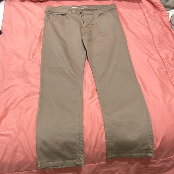 Pants Tan Cargo Pants Modern Straight Fit Poshmark